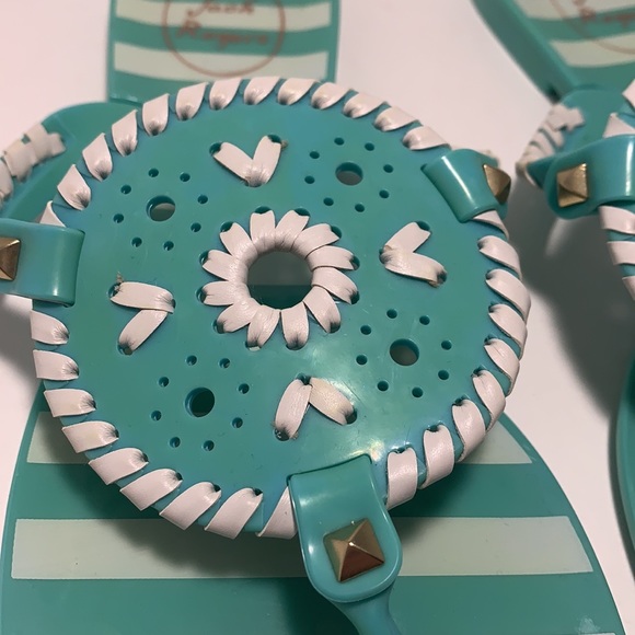 Jack Rogers ‘Georgica’ Jelly Thong Sandals NWOT - Picture 3 of 4